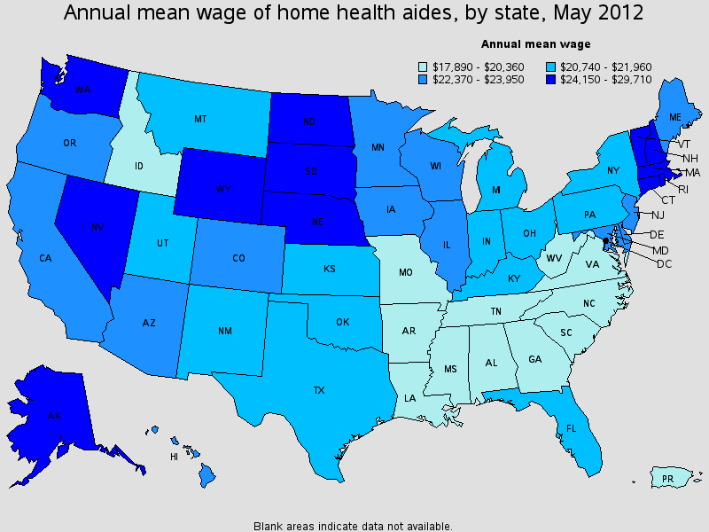 What Is The Average Salary For A Home Health Aide 